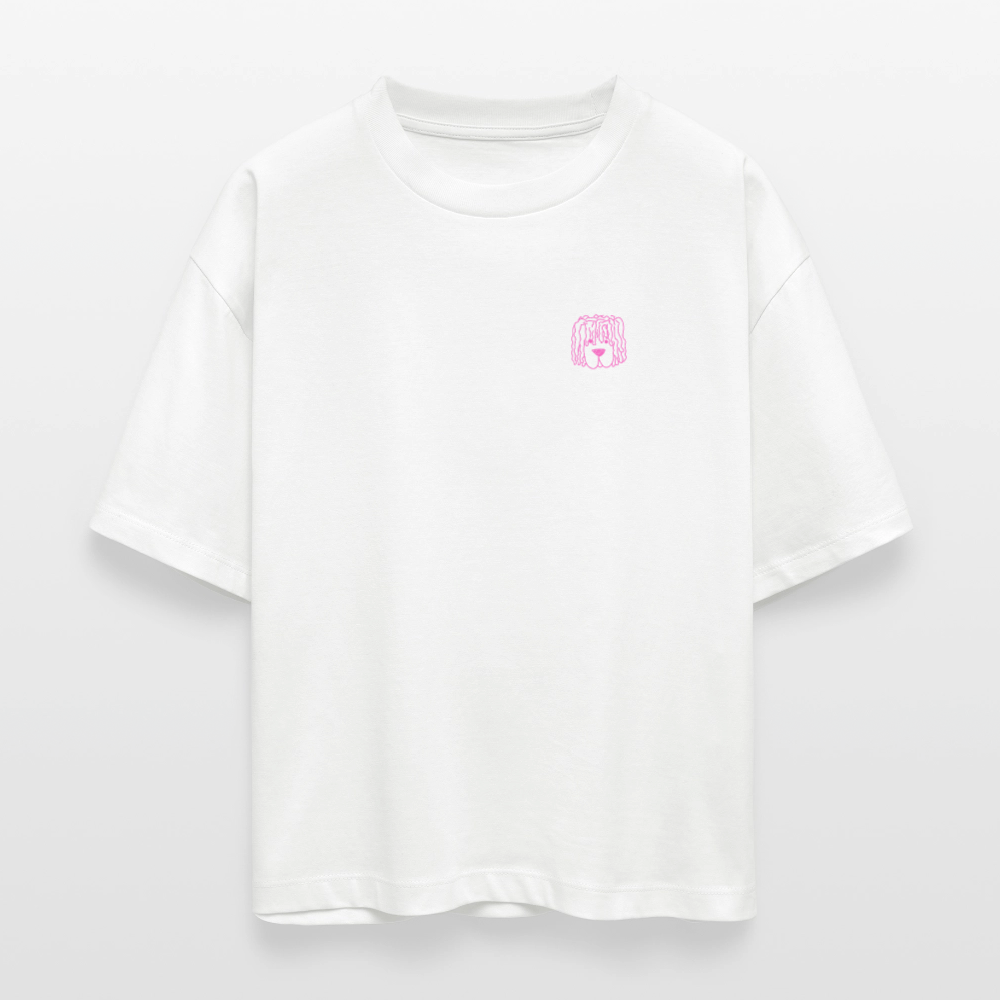 Freuen Boxy Shirt "my kind of people" - white
